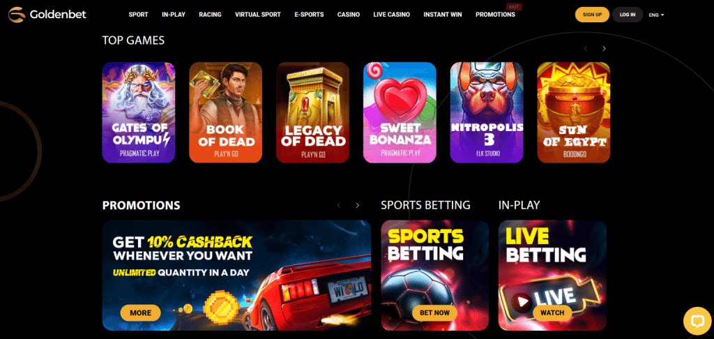 GoldenBet Banner