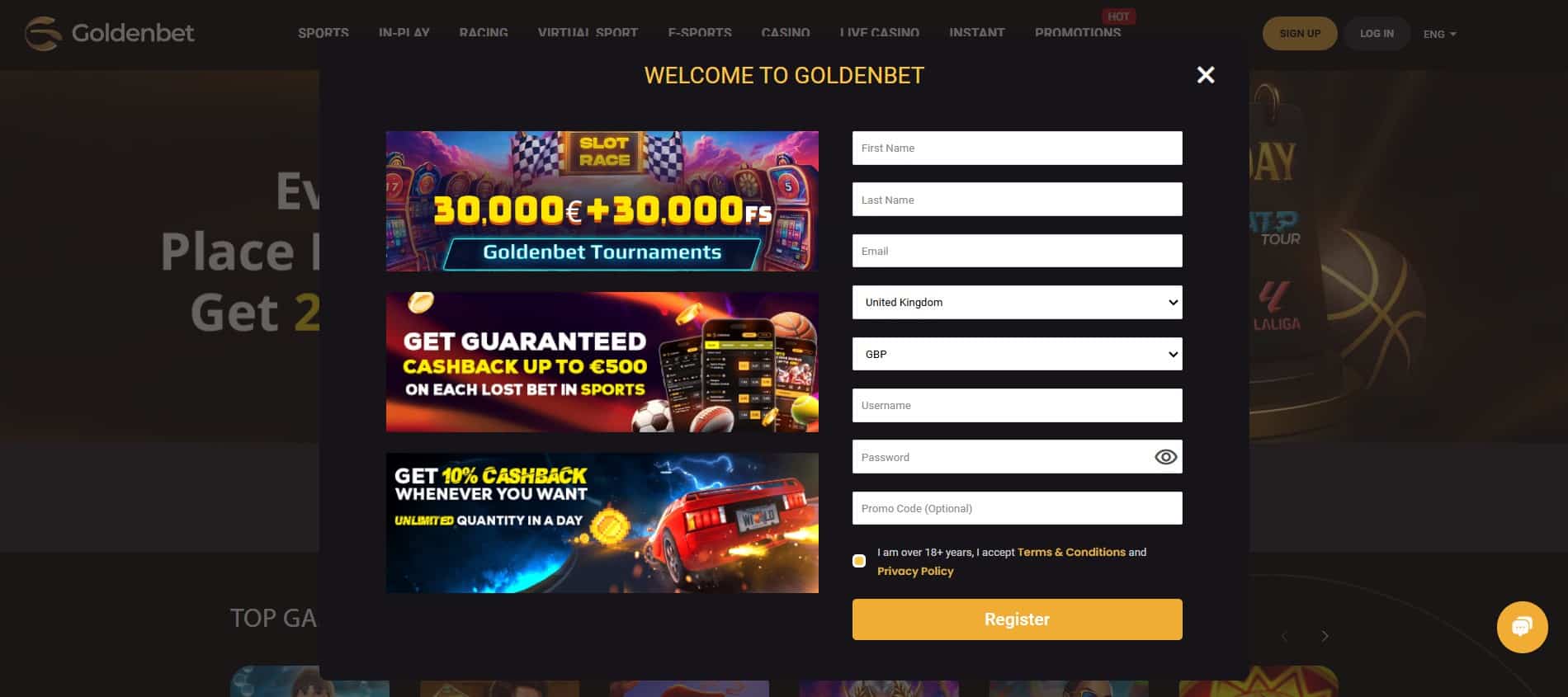 Goldenbet Login Guide