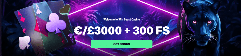 WinBeast Casino Banner