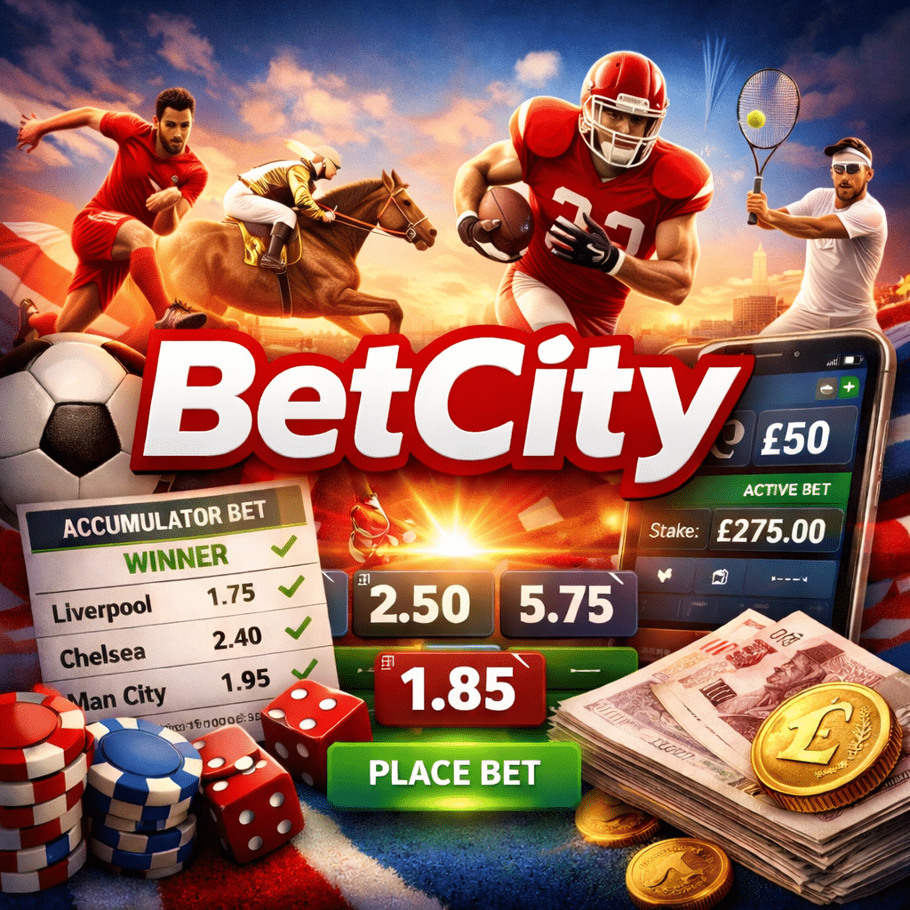 BetCity Casino Logo en Interface