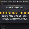 Supabets Login