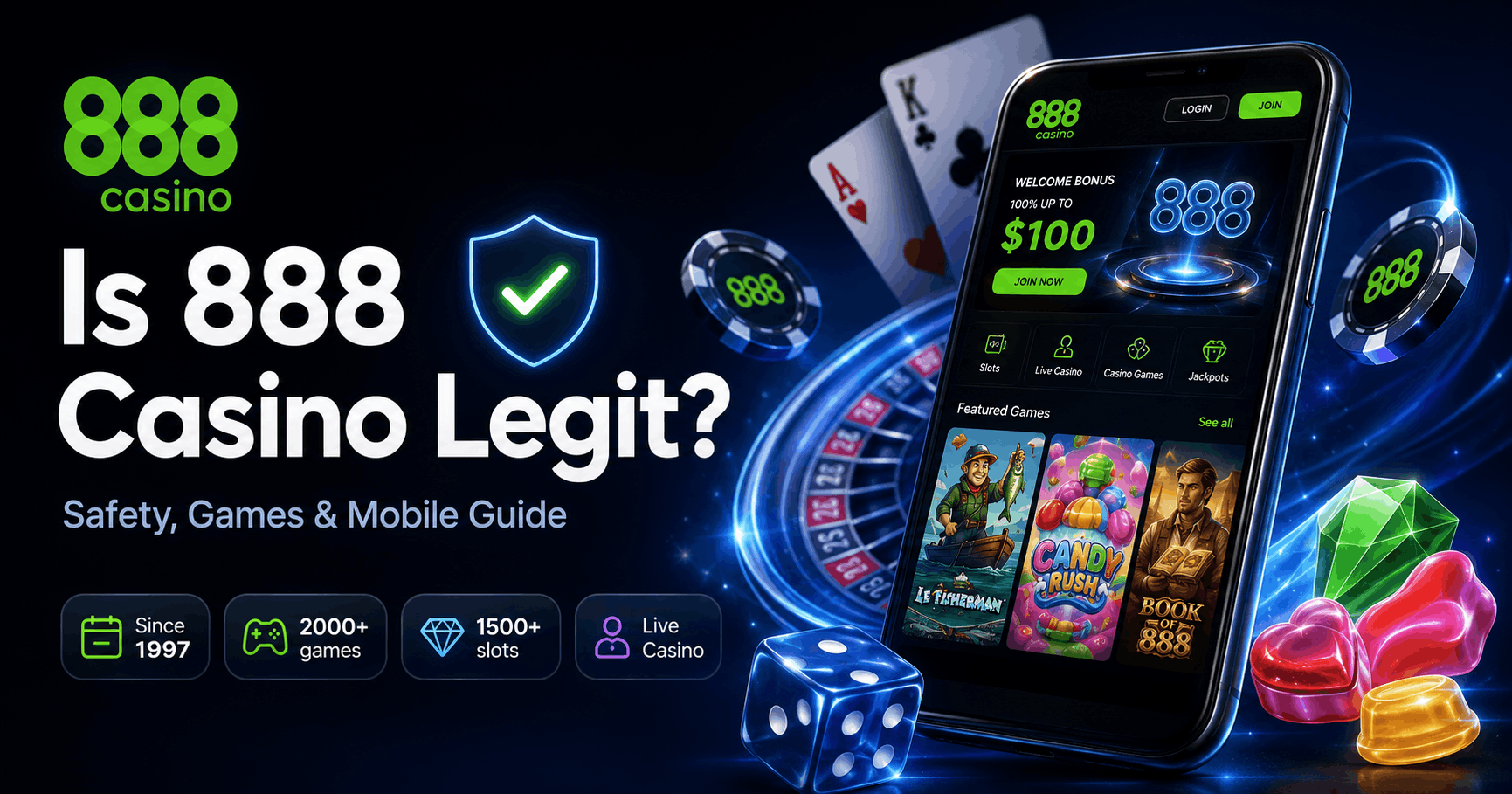 Is 888 Casino Legit - Guide to What is 888 Casino Where 888 Casino is based