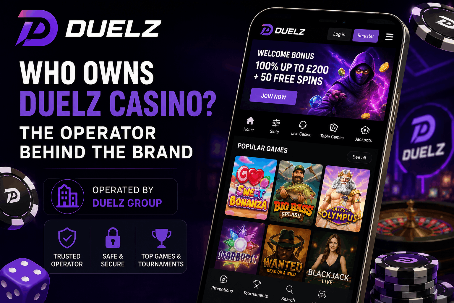 Who Owns Duelz Casino - The Operator Behind the Brand