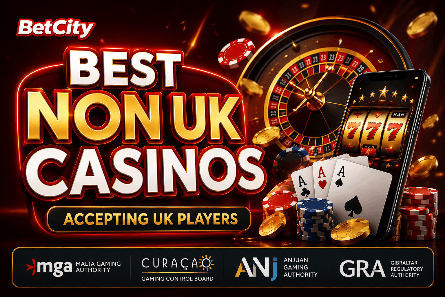 The Best Non UK Casinos Accepting UK Players | BetCity The Best Non UK Casinos Accepting UK Players