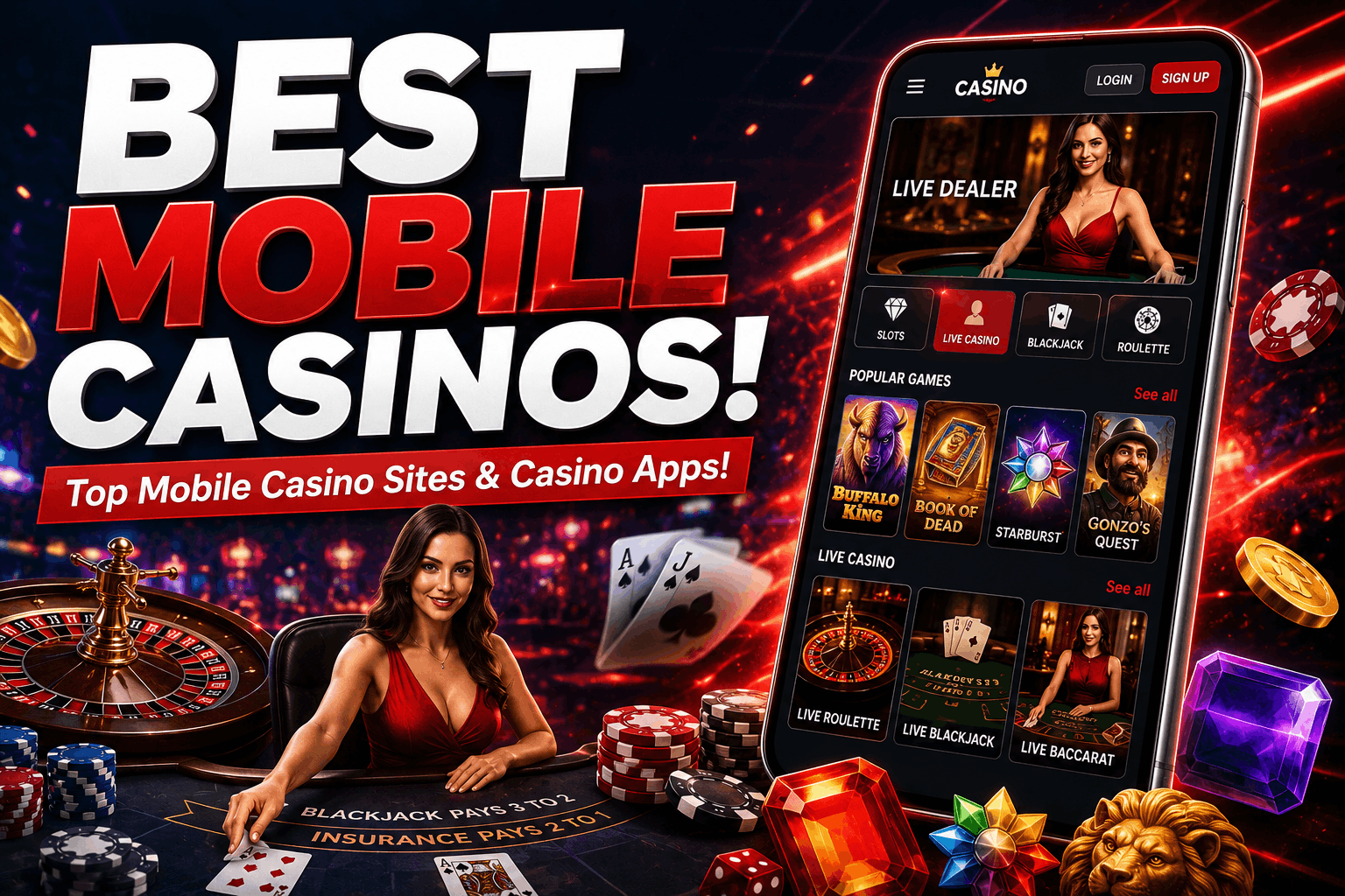 Best Mobile Casinos and Casino Apps in the UK | BetCity Best Mobile Casinos and Casino Apps in the UK