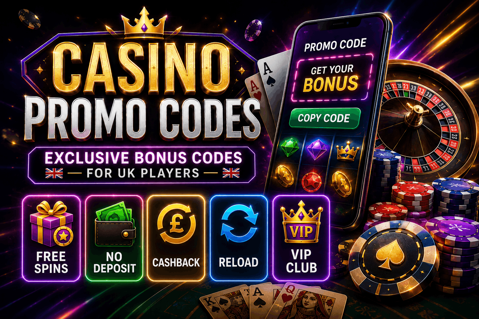 Casino Promo Codes - Exclusive Online Casino Bonus Codes for UK Players | BetCity Casino Promo Codes - Exclusive Online Casino Bonus Codes for UK Players