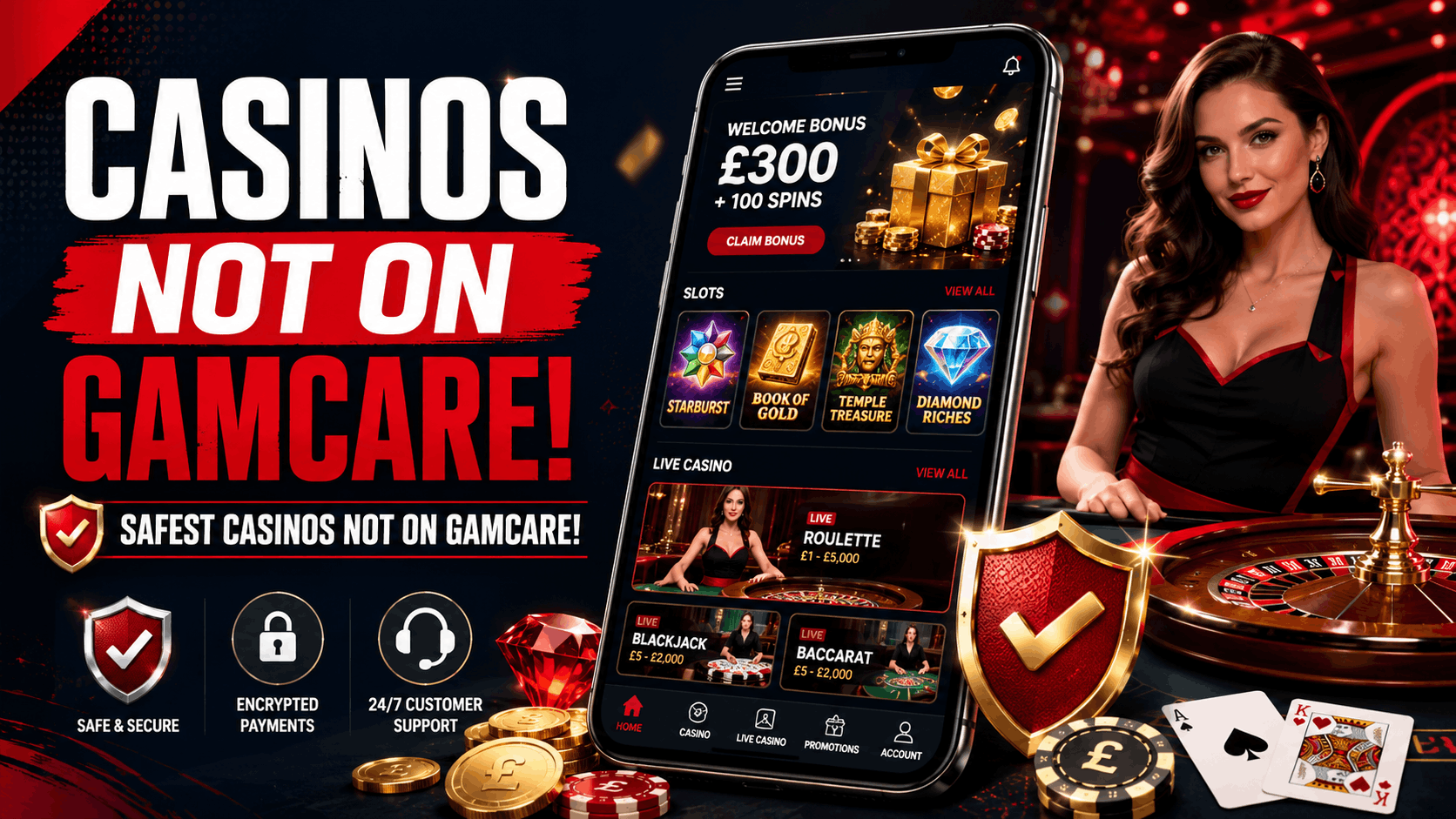 Casinos Not on GamCare - Best Non GamCare Casinos in the UK - Safest for UK Players | BetCity Casinos Not on GamCare - Best Non GamCare Casinos in the UK - Safest for UK Players