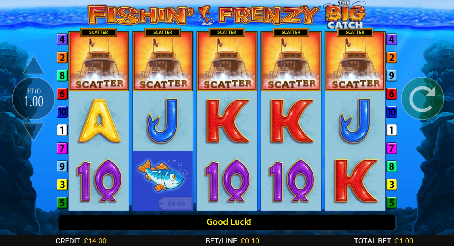 Fishin Frenzy The Big Catch - Best Slot Games | BetCity Fishin Frenzy The Big Catch - Best Slot Games